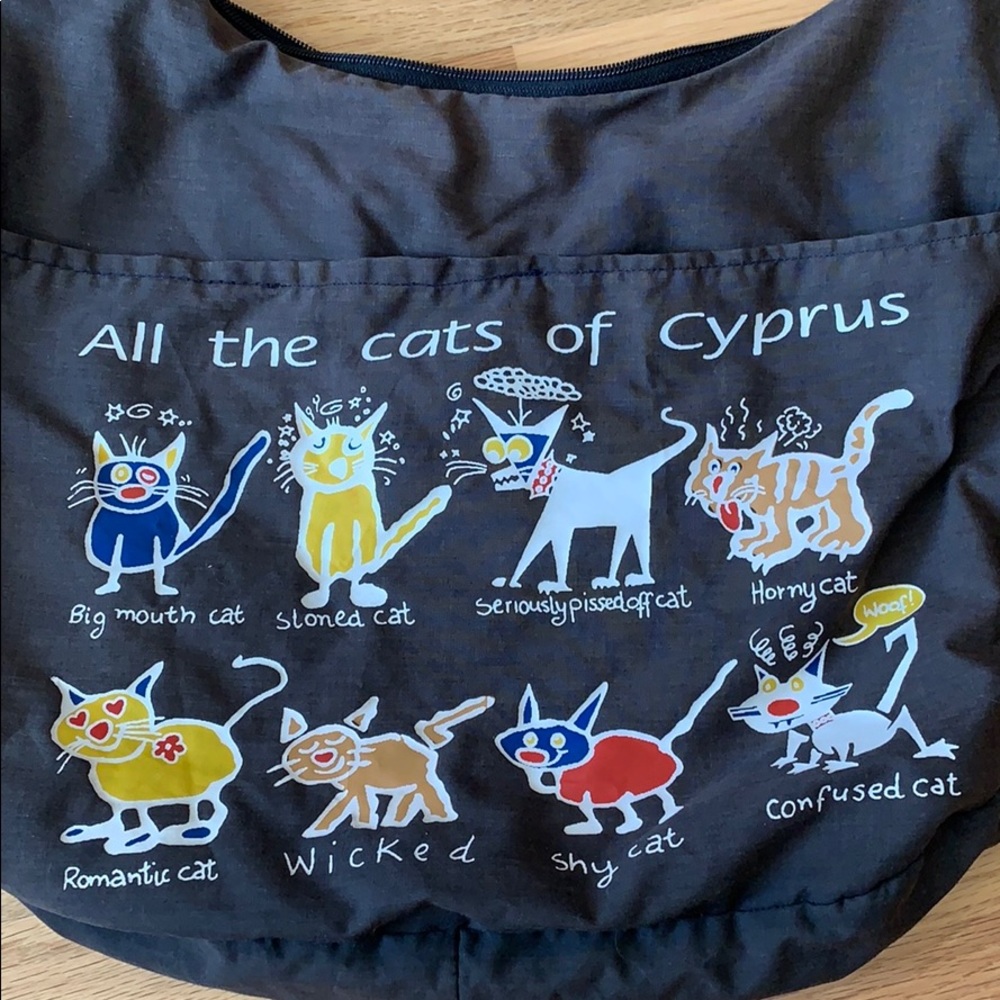 📍FIRM📍 Cats lover Tote bag 😻Canvas Cyprus craft